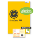 timeCard AU25 MA - Jahreslizenz